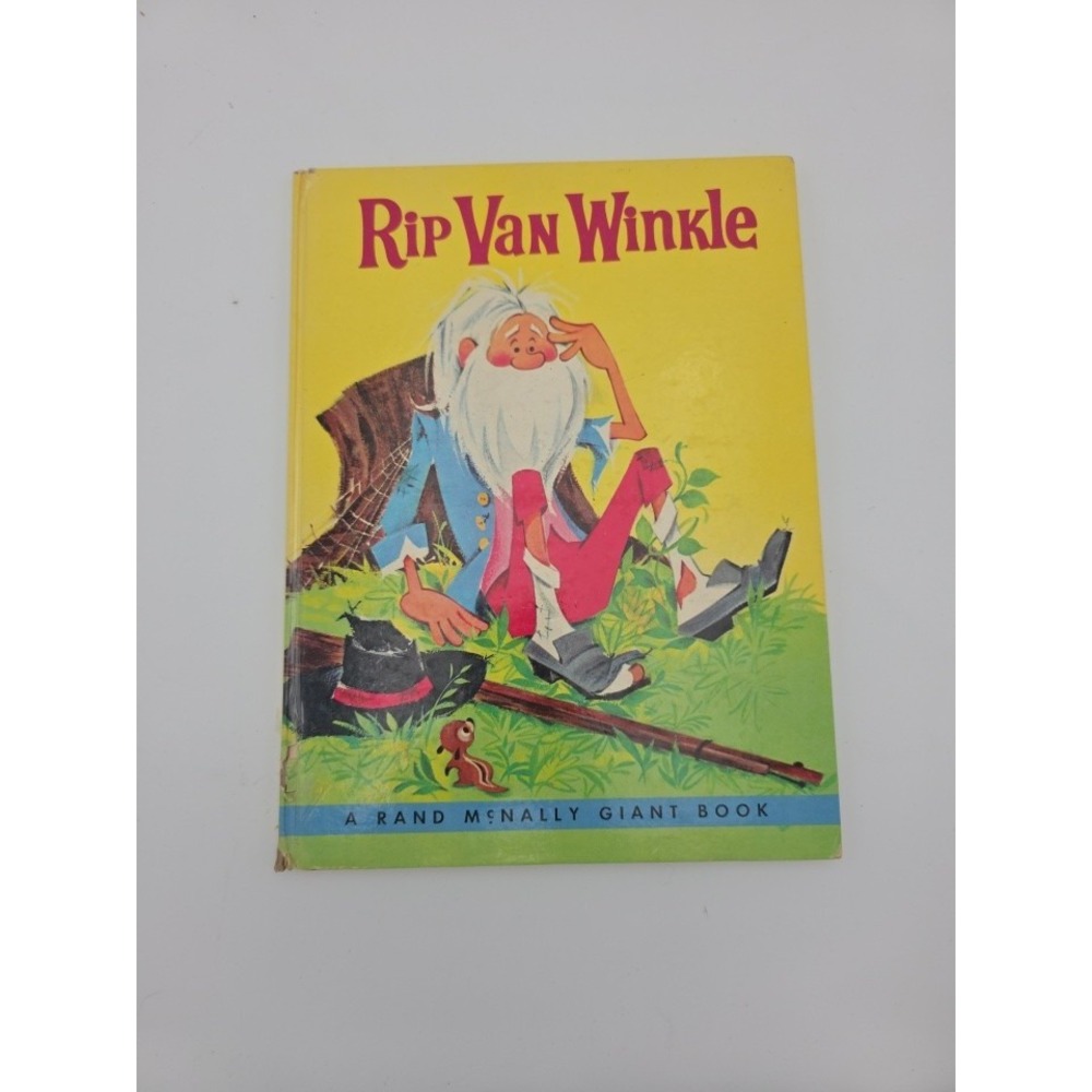 RIP VAN WINKLE Rand McNally Tip Top Elf 1961 hb Dorothy Briggs Anne Leaf VG